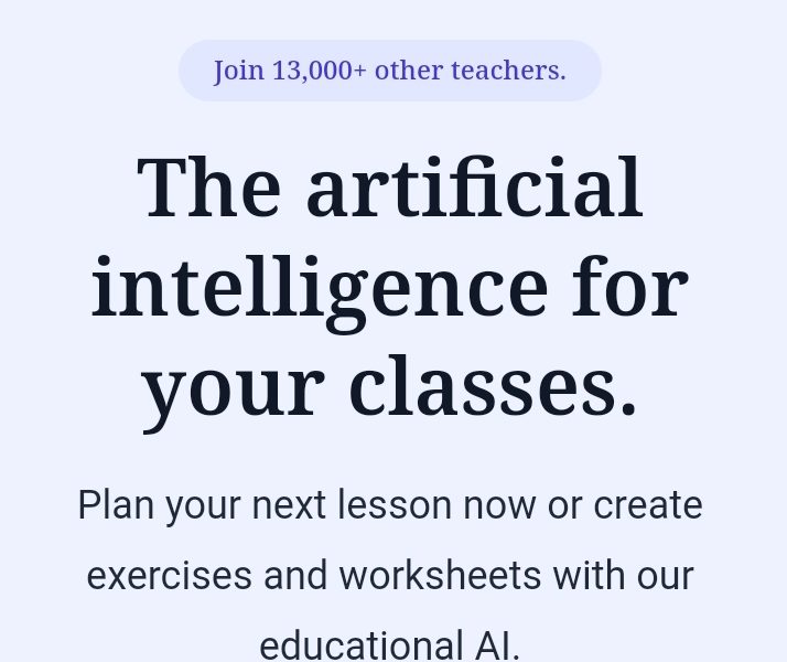 To Teach AI